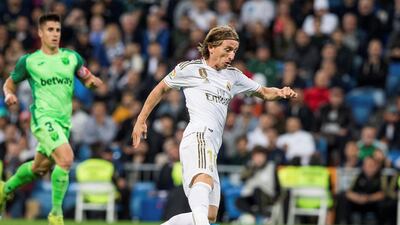 Real Madrid midfielder Luka Modric. EPA