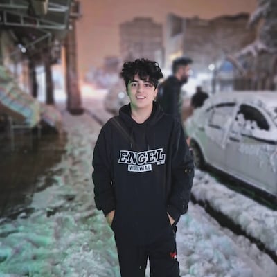 Amirali Heydari was buried in western Iran after his family were forced to pay bribes to retrieve his body, a relative said. Photo: Social media