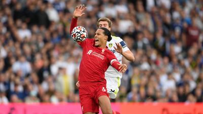 Virgil van Dijk - 7. The Dutchman was in control during a brief early spell of Leeds pressure, although he did lose Bamford once or twice. He was frustrated not to score from a free header. Getty