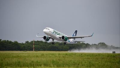 Frontier Airlines is an American ultra low-cost carrier. Its headquarters are in Colorado