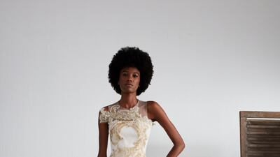 Rami Al Ali's rococo-inspired collection was not haute couture, but beautiful none the less