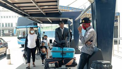 Zimbabwean captain Chamu Chibhabha at the Robert Mugabe International Airport in Harare. AFP