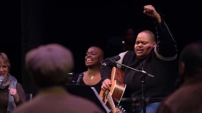 American musician Toshi Reagon. Kevin Yatarola