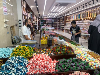 A sweets shop in Jerusalem’s Old City Hamza Hendawi / The National