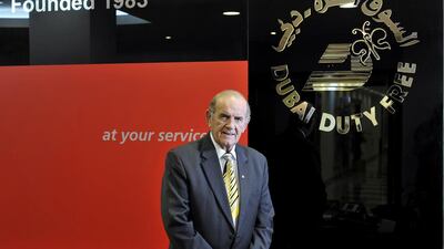 Colm Mcloughlin, the chief executive of Dubai Duty Free, says DDF is one of the most successful businesses Dubai has ever created. Charles Crowell for The National