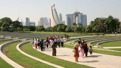 A reader who spent time in a wheelchair hails Dubai for making its parks available to everyone. Photo: Mike Young / The National
