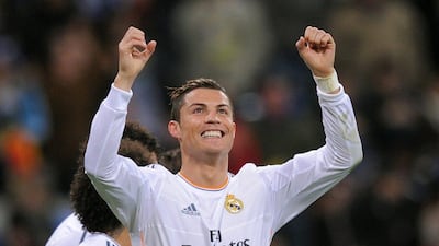 Cristiano Ronaldo scored twice for Madrid on Monday. Denis Doyle / Getty Images