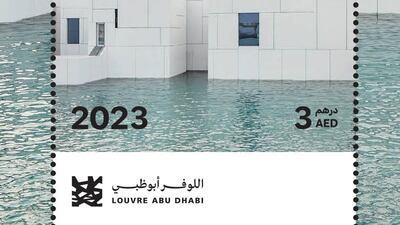 The new stamps are available at post offices or online, costing Dh3. Photo: Emirates Post Group