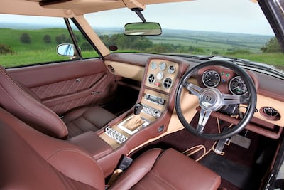 The cabin is roomy for two, while the rear is more suited to children and the luggage space is ample