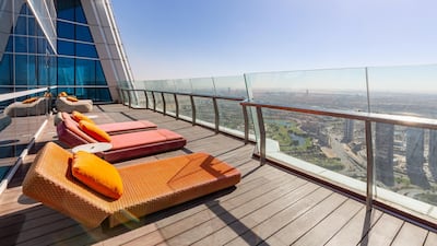 The Penthouse boasts eight terraces