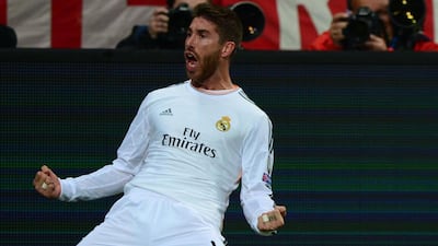 Sergio Ramos has made 314 league appearances for Real Madrid since 2005. John MacDougall / AFP