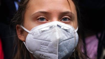 The icon of the environmental movement joined a day of action calling for banks to stop backing the fossil fuel industry. PA