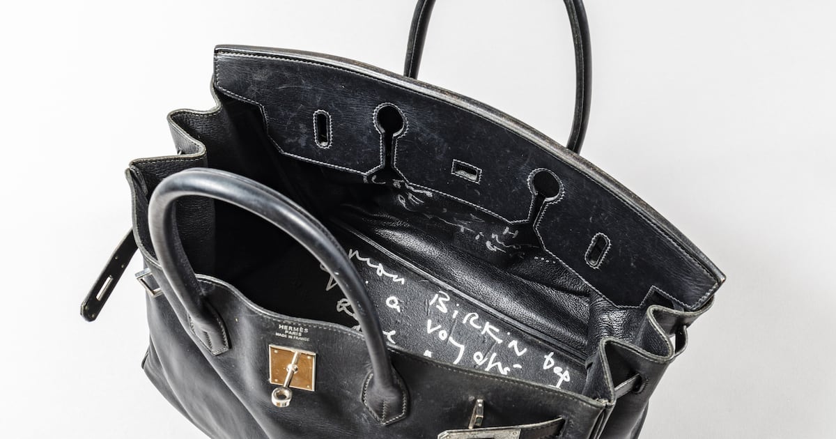 Jane Birkins Voyager Hermes-Handtasche wird in Abu Dhabi versteigert