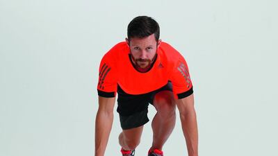 Lee Ryan is a Dubai-based personal trainer, marathon runner and holder of three Guinness World Records. Courtesy Adidas