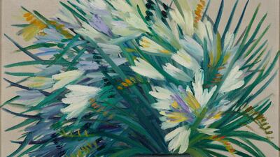 An untitled painting by Bibi Zogbe from 1940. Saleh Barakat Gallery, Beirut