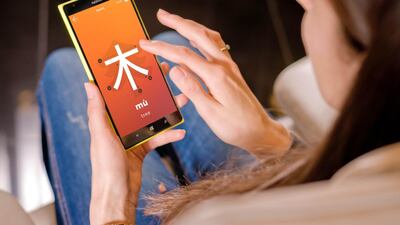 The Drops app gamifies learning a foreign language. Courtesy Drops