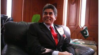 Pakistani Ambassador Jamil Ahmed Khan at the Pakistani Embassy. Galen Clarke / The National