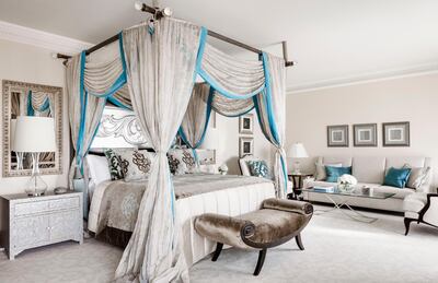 The Royal Suite at One&Only Royal Mirage in Dubai. Courtesy One&Only Royal Mirage