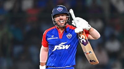 David Warner has struck three half-centuries in four innings but his Delhi Capitals side have lost all four games. AFP