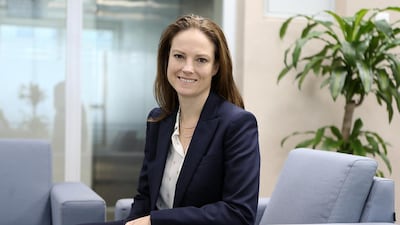 Carla Koffel, the executive director of the Pearl Initiative, previously worked in Tajikistan and Bahrain. Pawan Singh / The National