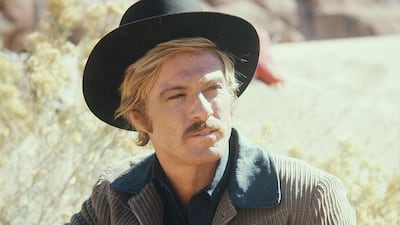 Robert Redford in Butch Cassidy and the Sundance Kid, the award-laden 1969 Hollywood Western directed by George Roy Hill. Photo: 20th Century Fox