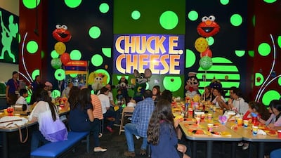 Chuck E Cheese is delivering pizza under a new name in the US. Chuck E Cheese / Instagram