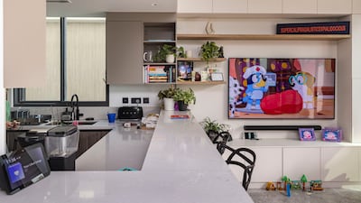 Ms Saunders has added her personal touch