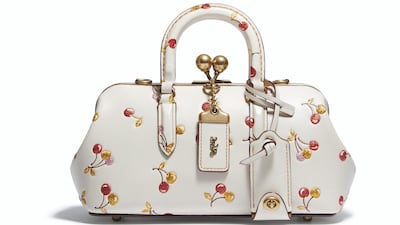 If your personal style is fresh and feminine, this cherry print may appeal to you