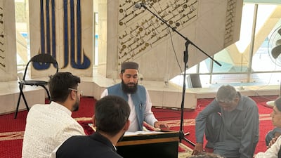 Sheikh Mohammed Attaurrahman, imam at Faisal Mosque in Islamabad. Ismaeel Naar / The National