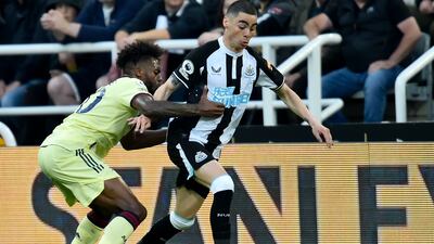 Nuno Tavares - 5: Back in side at left-back and facing a pacy opponent in Almiron. Did OK but was his foul throw that started move for White’s own goal. Sacrificed for attacker as Gunners chased game. EPA