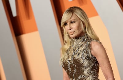 Italian fashion designer Donatella Versace is stepping aside as creative director to become global brand ambassador. AFP
