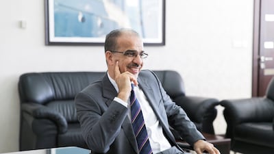 Abdul Khaliq Saeed, chief executive of Etihad Airways Engineering Reem Mohammed/The National