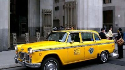New York Checker Cab.