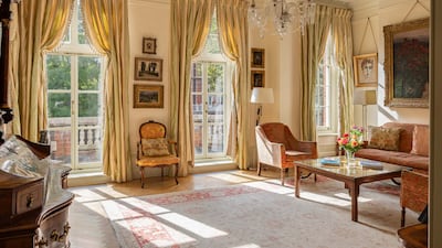A living area in Cheyne Gardens