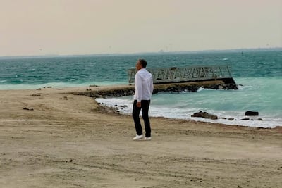 Former Disney CEO Bob Iger shares photos from the site of Disneyland Abu Dhabi on Yas Island. Photo: Robert Iger / Instagram