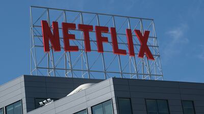 The Netflix office building in Hollywood, California. AFP