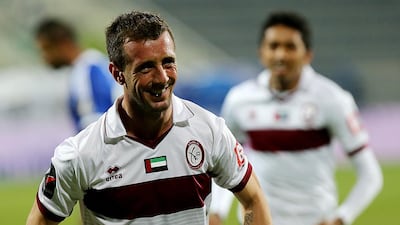 Damian Diaz has been out since Al Wahda's second game of the 2014/15 Arabian Gulf League season. Satish Kumar / The National