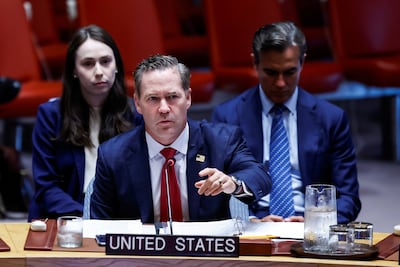 US ambassador to the UN. Mike Waltz. Reuters