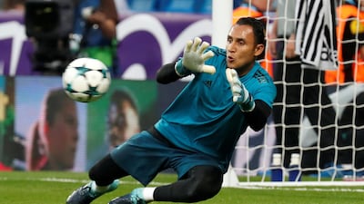 Real Madrid's Keylor Navas says he and his teammates are focused on the Fifa Club World Cup 2017 in the UAE. Paul Hanna / Reuters