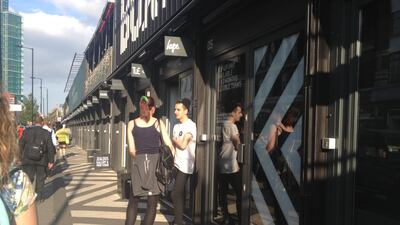 The Shoreditch Boxpark, "the world's first pop-up shopping mall." Jose Berengueres for The National