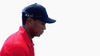 Tiger Woods has dropped to No 311 in the world golf rankings. Patrick Smith / Getty Images / AFP