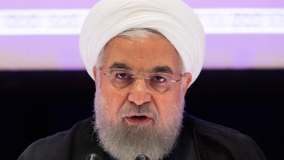 Iran's President Hassan Rouhani says the US has offered to drop sanctions in exchange for talks. AP