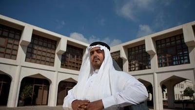 Jad al Qubaiti quit his job and enrolled back in school when a decree by President Khalifa exempted Emiratis from prosecution over bounced cheques . Silvia Razgova / The National