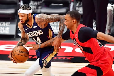 Brandon Ingram of the New Orleans Pelicans. Getty