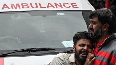 Authorities said at least 31 people were killed in the explosion and about 169 wounded. AFP