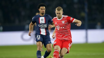 Warren Zaire-Emery - 5, Struggled to have much of an impact, with the teenager’s one positive moment coming when he turned Alphonso Davies and delivered a promising pass for Neymar that was cut out by Dayot Upamecano. EPA