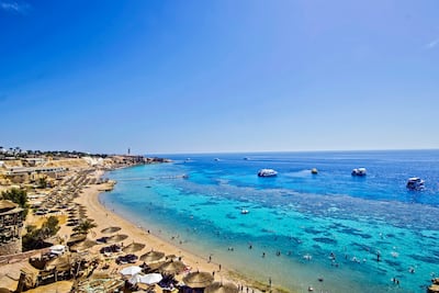 Sharm El Sheikh is popular for its pristine beaches. Getty Images