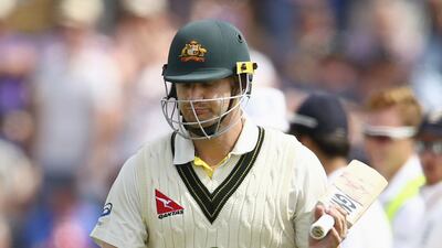 Coach Darren Lehmann expressed disappointment after Shane Watson made just 30 and 19 in the Cardiff Test. Ryan Pierse / Getty Images