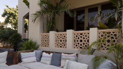 Ms Walraven's husband Albert chose their home because he loved the space