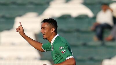 Adeilson goal on February 20, 2014 proved enough for Al Shabab to earn three points and continue to pressure Al Ahli at the top of the Arabian Gulf League. Pawan Singh / The National